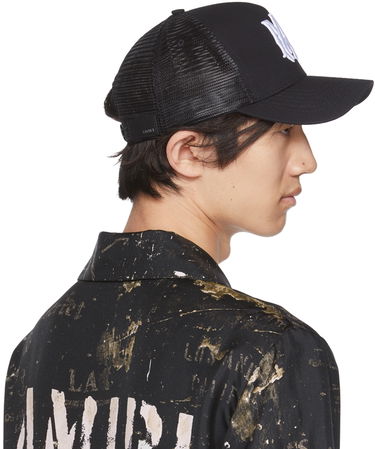 Kasket AMIRI MA Logo Trucker Cap Sort | XMAH009-004, 2