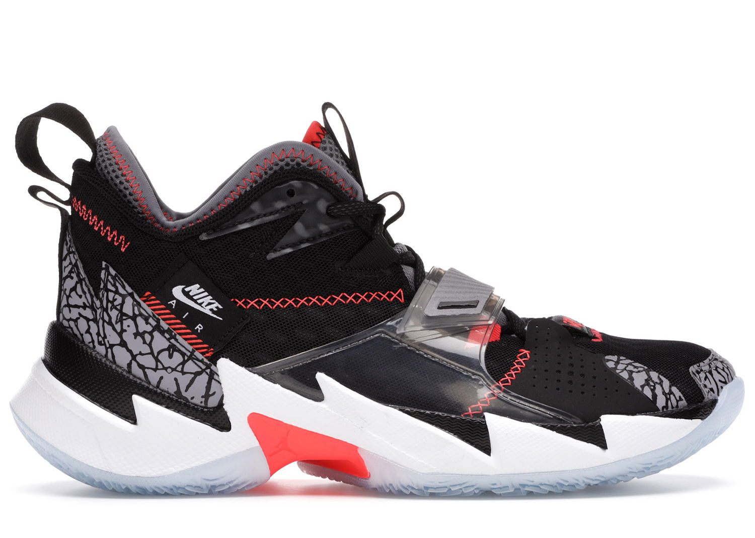 Sneakers og sko Jordan Why Not Zer0.3 Black Cement Sort | CD3003-006/CD3002-006, 0