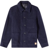 Jakke A.P.C. Emile Wool Chore Jacket Mørkeblå | WVBCA-H02713-IAK, 1
