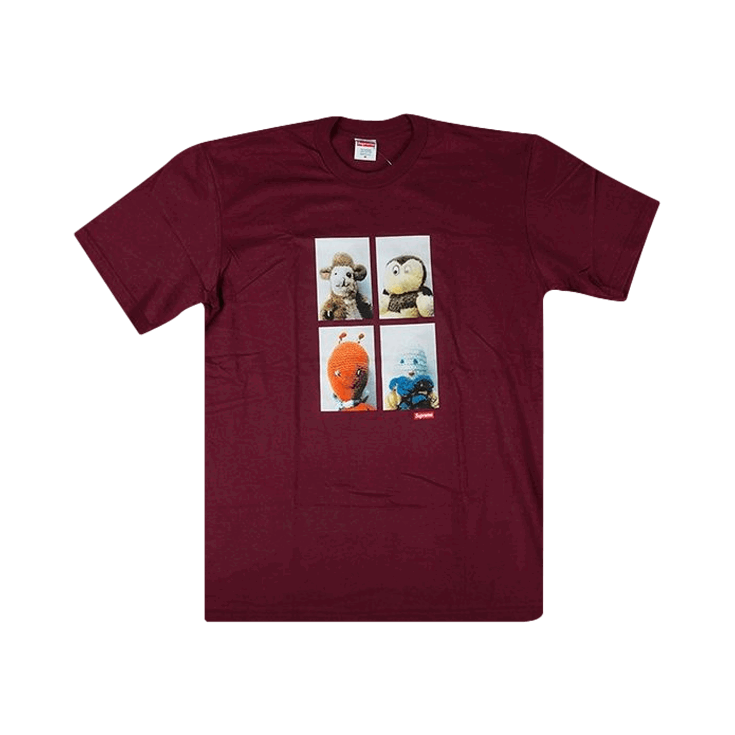 T-shirt Supreme Mike Kelley Ahh...Youth! Tee Bourgogne | FW18T10 BURGUNDY, 0