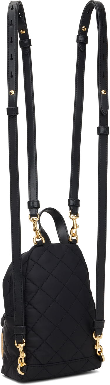 Rygsæk Moschino Moschino Quilted Mini Backpack Sort | MC4601PP1M 251MOO11 00B, 2
