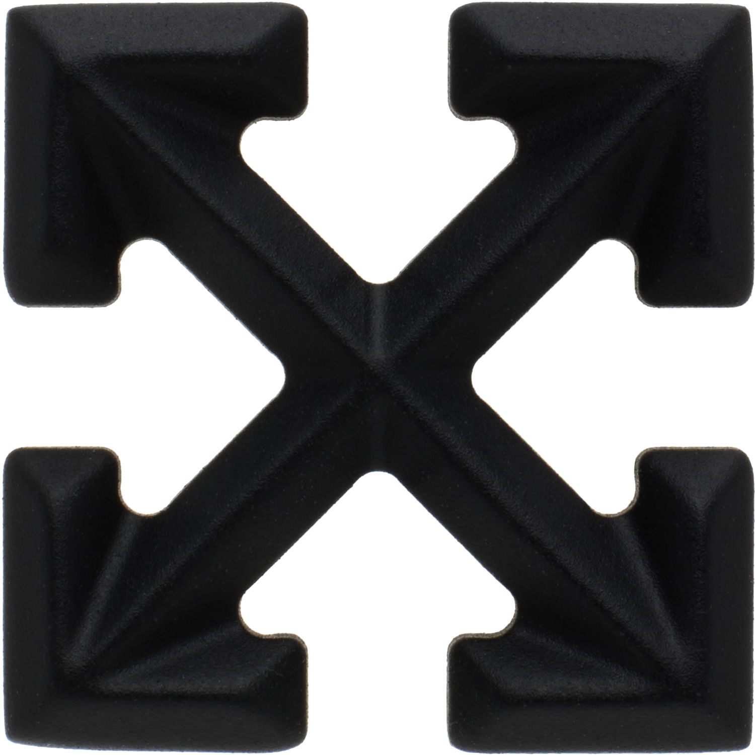 Stift Off-White Off-White Arrow Single Earring Sort | OMOD11FC99MET0011000, 0