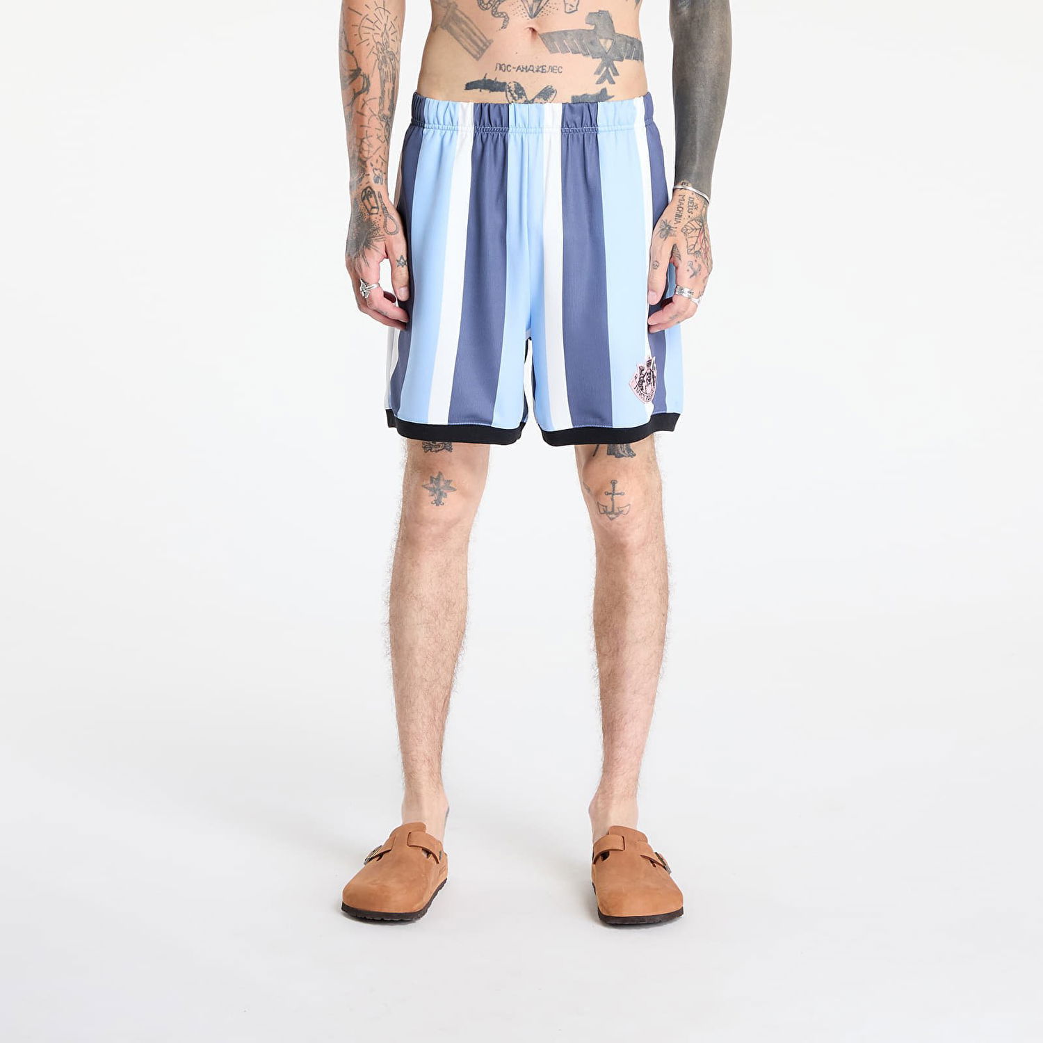 Shorts Pleasures PLEASURES Jpfc Sport Shorts Blå | P25JC013-BLUE, 0