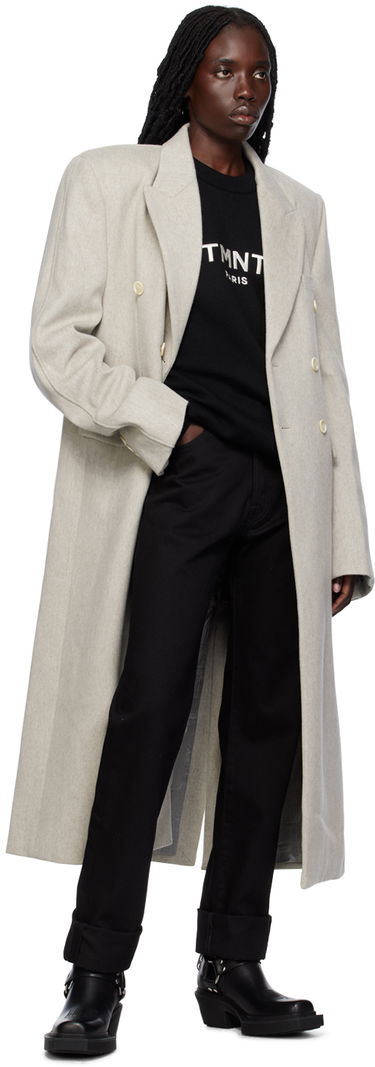 Frakker VETEMENTS VTMNTS Tailored Double-Breasted Coat Grå | VL18CO600W, 3
