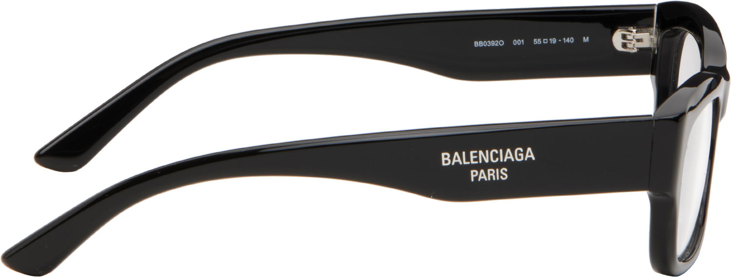 Solbriller Balenciaga Balenciaga Rectangular Glasses Sort | BB0392O-001, 1