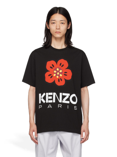 T-shirt KENZO Paris Boke Flower Sort | FD55TS4454SO