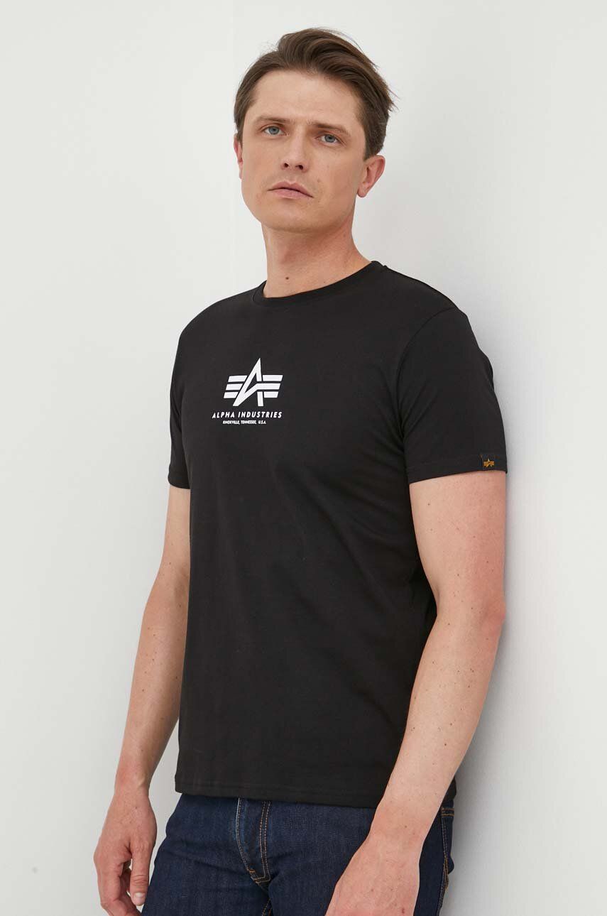 T-shirt Alpha Industries Tee Sort | 118533.03, 0