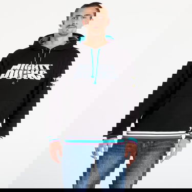 Sweatshirt Mitchell & Ness NHL Playmaker Mighty Ducks Vintage Logo Fleece Hoodie Sort | TH11148-ADUBLCK, 0