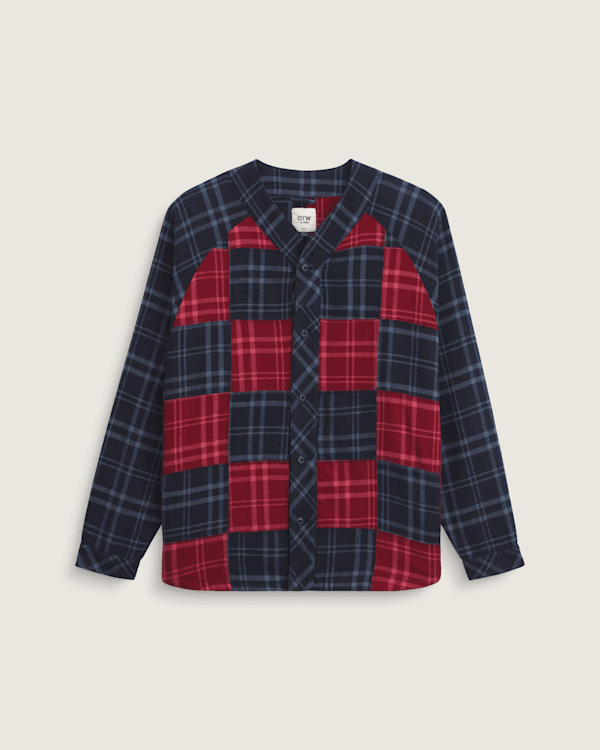 Skjorte Vans OTW Blocked Flannel Shirt, Size: L Flerfarvet | VN000R5TJDU