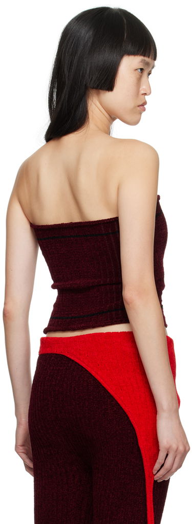 Tanktop Ottolinger Ottolinger Patch Tube Top Rød | 708002, 2