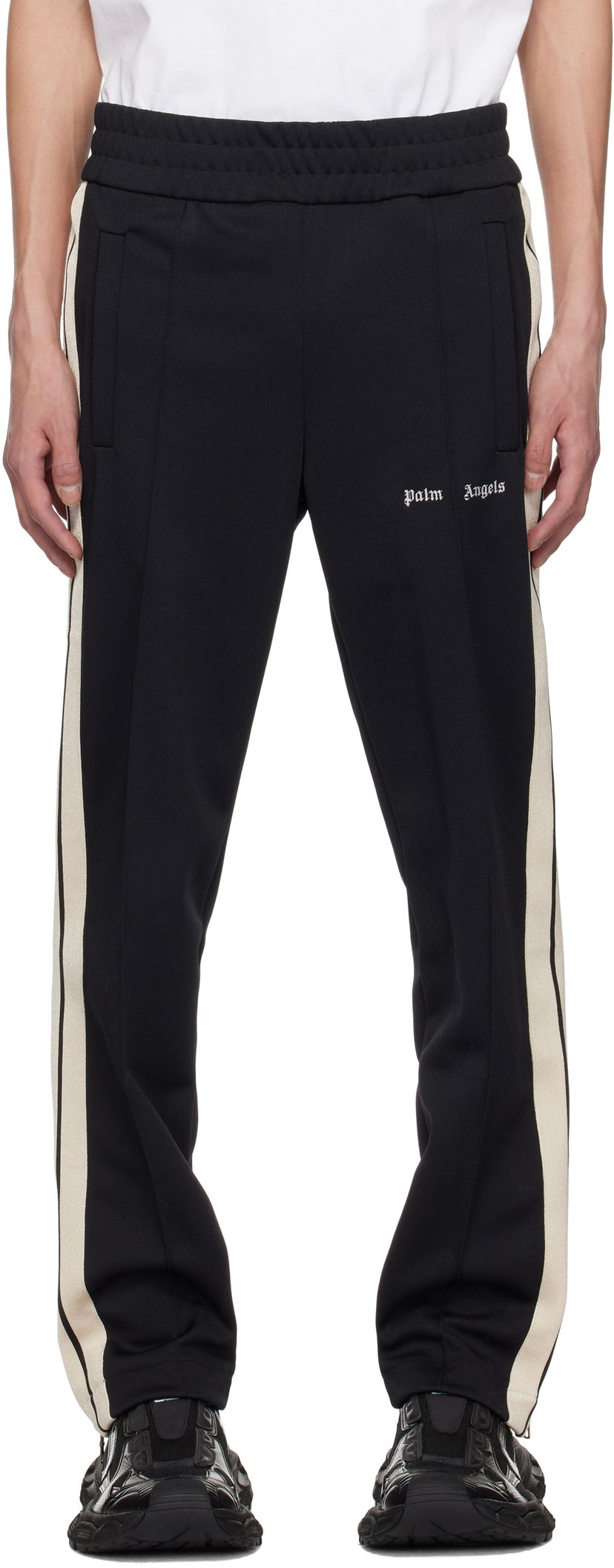 Joggingbukser Palm Angels Palm Angels Classic Logo Track Pants Sort | PMCJ020C99FAB0021003