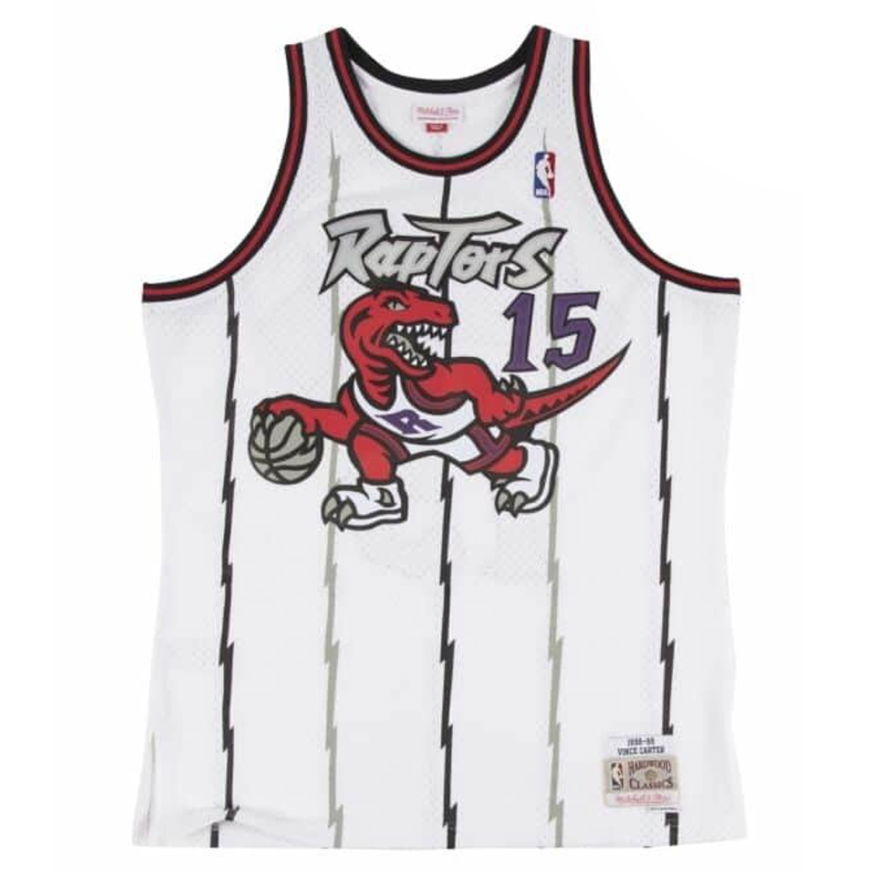 Jersey Mitchell & Ness Toronto Raptors Vince Carter Swingman Jersey Hvid | SMJYGS18213-TRAWHIT98VCA, 0