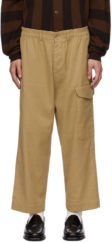 Cargo bukser YMC YMC Military Cargo Pants Beige | P4VAI, 0