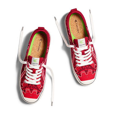 Sneakers og sko Cariuma OCA Low Bandana Rød | 100103R25, 5