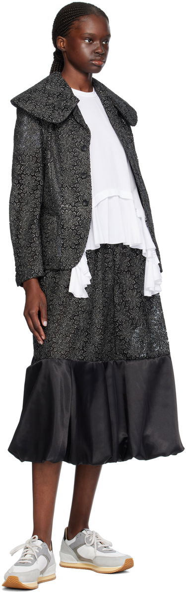 Jakke Comme des Garçons Comme des Garçons Floral Jacket Sort | RM-J022-051, 3