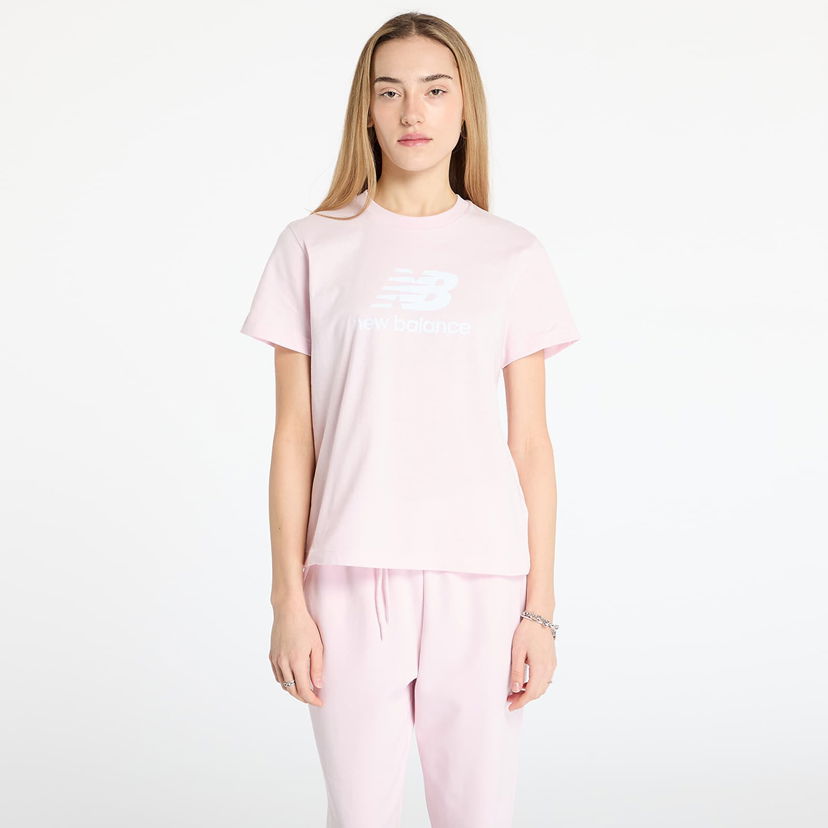 T-shirt New Balance New Balance Sport Essentials Jersey T-Shirt Lyserød | WT41502RSG