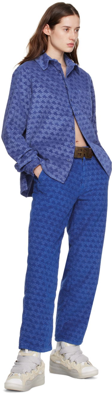 Bukser ERL Padded Trousers Blå | ERL05P001, 3
