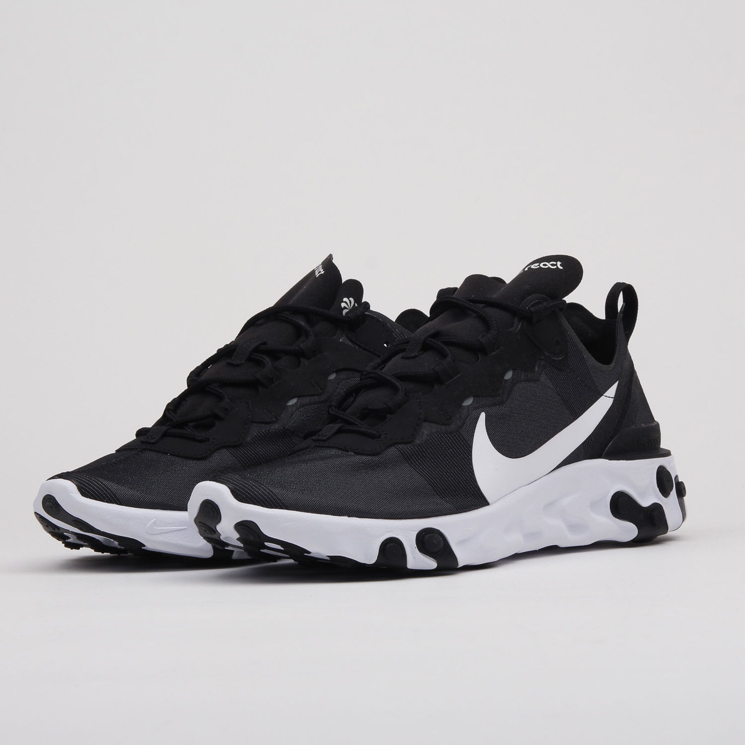 Sneakers og sko Nike React Element 55 Sort | BQ6166-003, 1