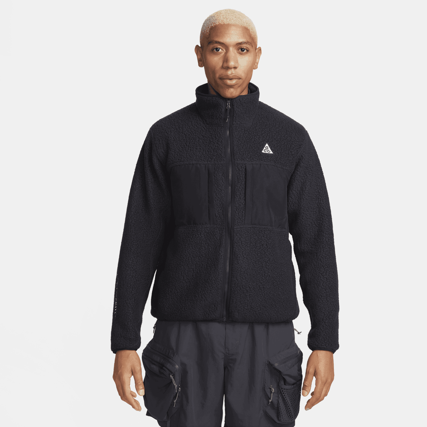 Sweatshirt Nike ACG Arctic Wolf Full Zip Hoodie Sort | FN0372-010, 0