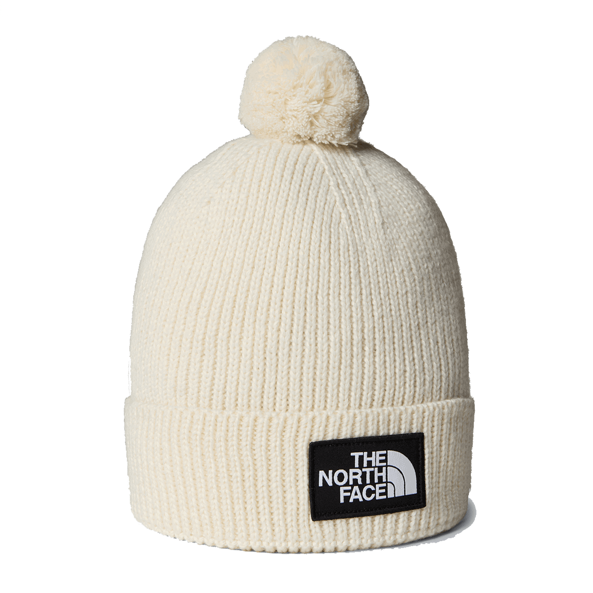 Beanie The North Face The North Face Logo Box Pom Beanie Hvid | NF0A8CHFQLI1, 0