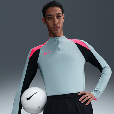 Jersey Nike Dri-FIT Strike Half-Zip Football Training Top Grå | FN2403-395, 0