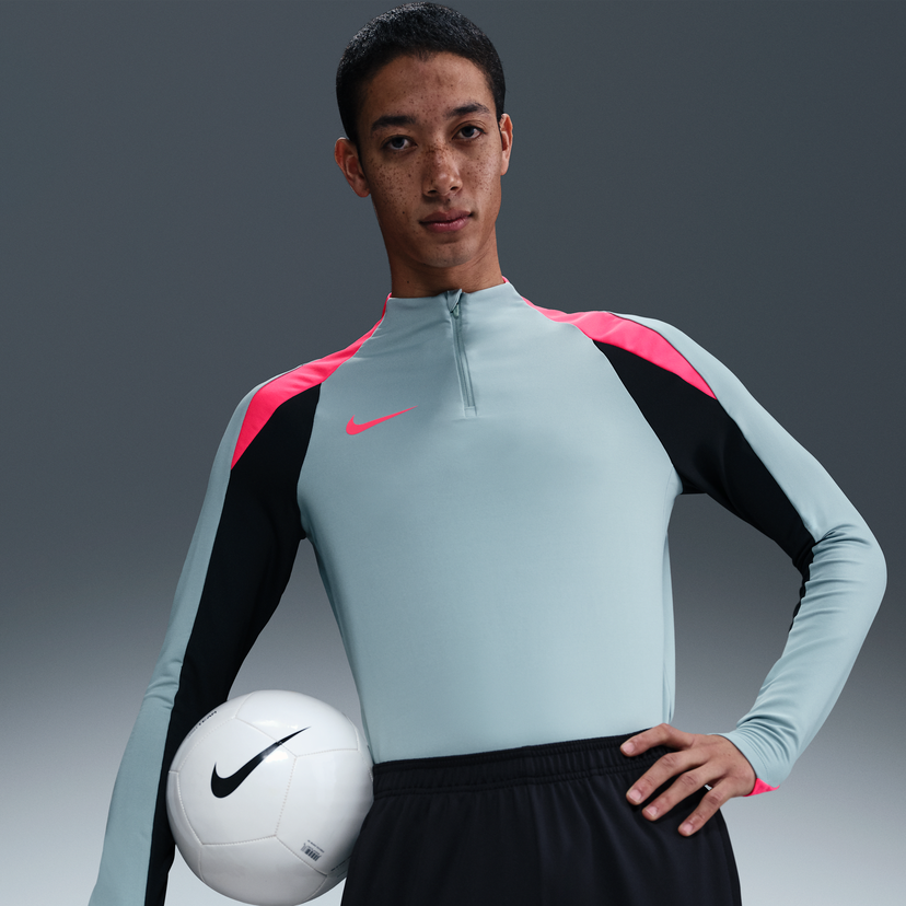 Jersey Nike Dri-FIT Strike Half-Zip Football Training Top Grå | FN2403-395