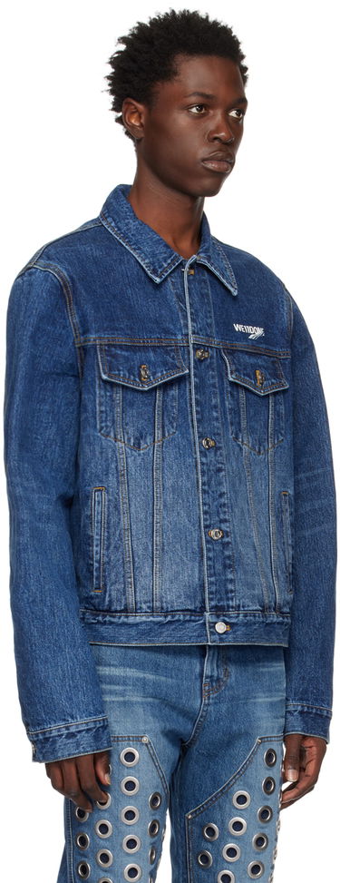 Jakke We11done We11done Faded Denim Jacket Blå | WD-DJ3-22-318-U-BL, 1