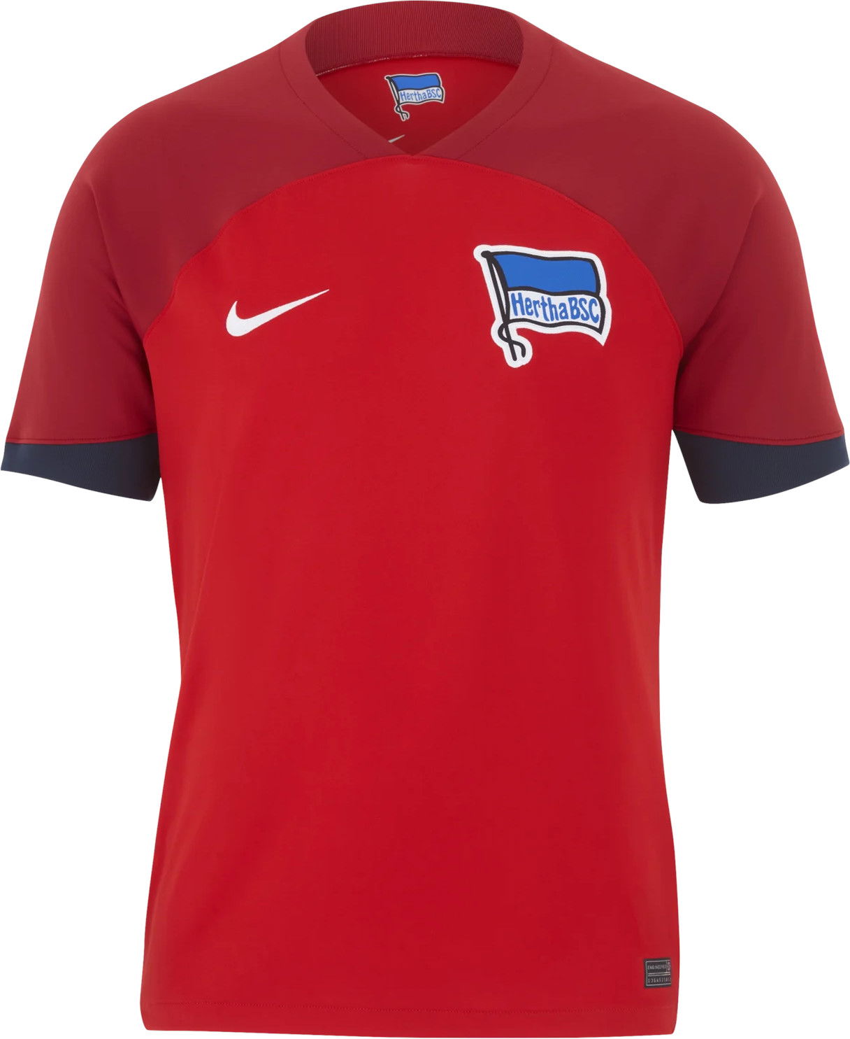 Jersey Nike Hertha BSC Stadium 2023/24, Rød | fn0683-611, 0