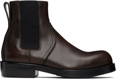 Sneakers og sko Dries Van Noten Dries Van Noten Leather Chelsea Boots Brun | 252-021703-105, 0