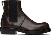 Dries Van Noten Leather Chelsea Boots