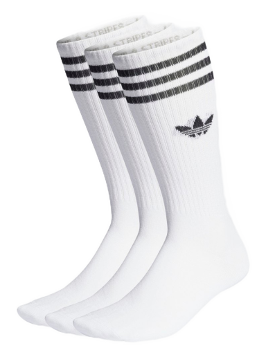 Sokker adidas Originals Solid Crew Socks – 3 pack Hvid | IJ0734