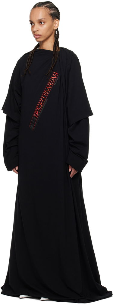 Kjole Jean Paul Gaultier Jean Paul Gaultier Shayne Oliver Edition Maxi Dress Sort | 24/27-F-RO239IPJ062-00A, 3