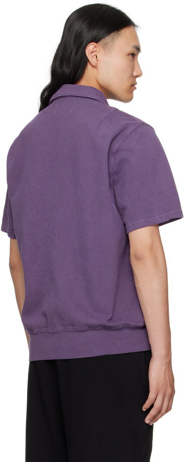 Polo skjorte LES TIEN Les Tien Piqué Banded Tennis Polo Lilla | PK-2070-PD, 2