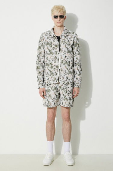 Shorts Pleasures Patterned Shorts Grøn | P24SP029.GREY, 1