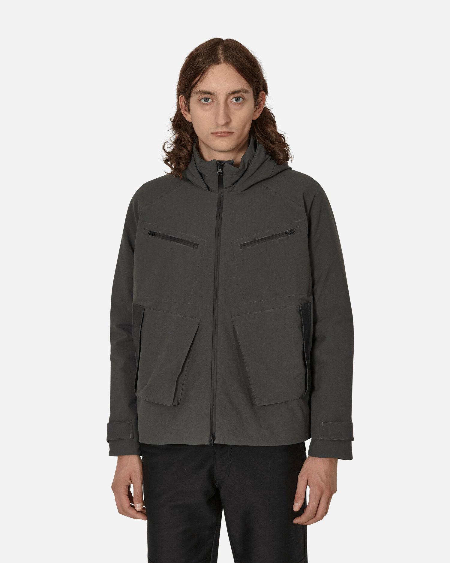 Jakke GR10K Dynamic Asfalt Padded Jacket Grå | AW22GR3D5SC AG, 0