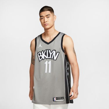 Jersey Jordan Kyrie Irving Nets Statement Edition 2020 Jersey Grå | CV9469-008, 2