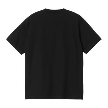 T-shirt Carhartt WIP Ollie Mac Icy Lake T-Shirt Sort | I032408_89_XX, 4