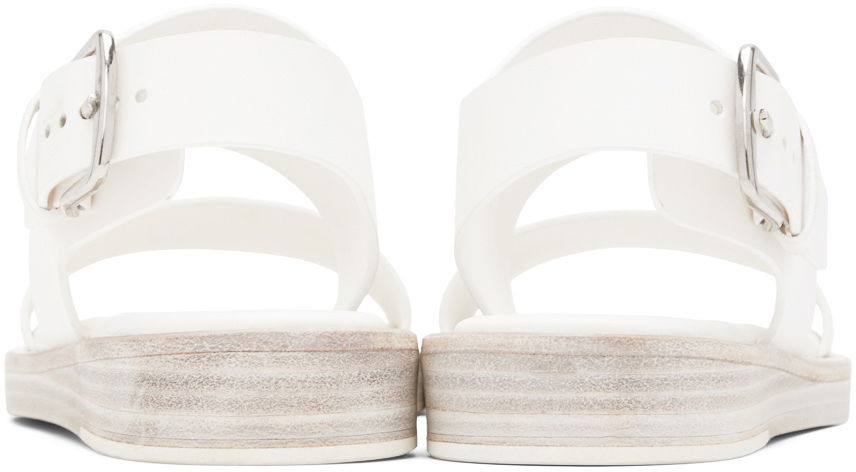 Shorts Ann Demeulemeester Ann Demeulemeester Lore Flat Sandals Hvid | 2201-W-S01-390-001, 1