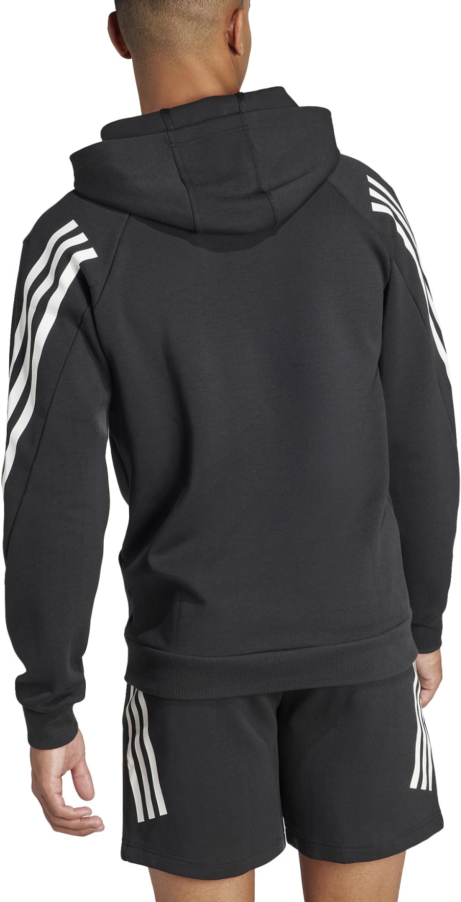 Sweatshirt adidas Performance M FI 3S HD Sort | in1841, 1