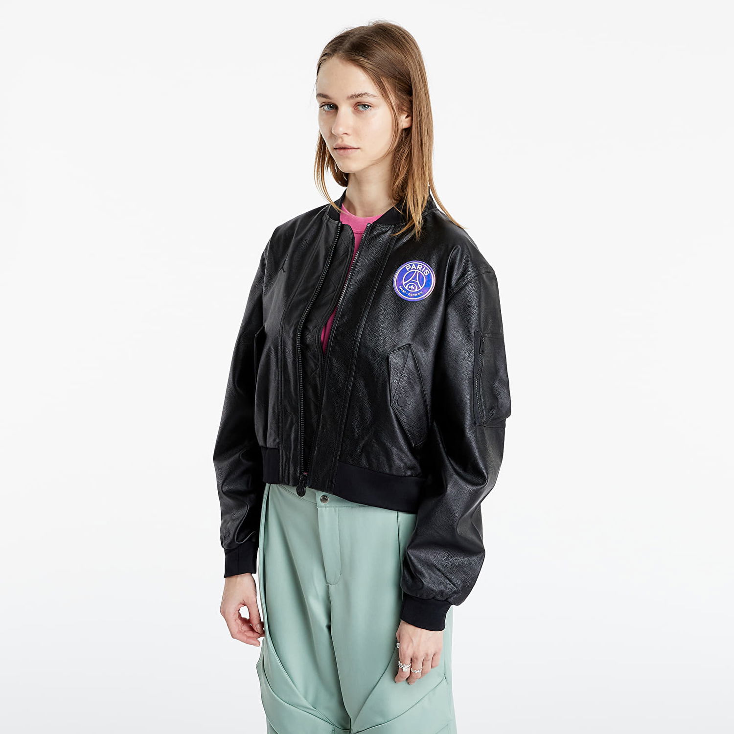 Bomberjakke Jordan Paris Saint-Germain Bomber Sort | CZ7499-010, 0