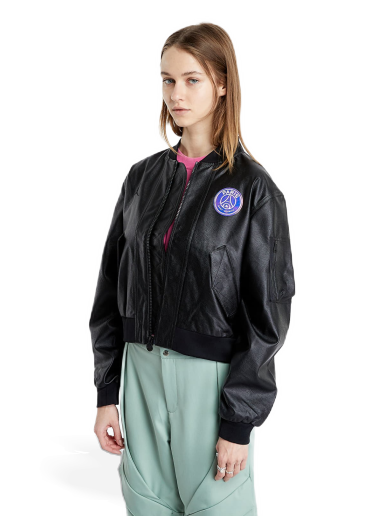 Bomberjakke Jordan Paris Saint-Germain Bomber Sort | CZ7499-010