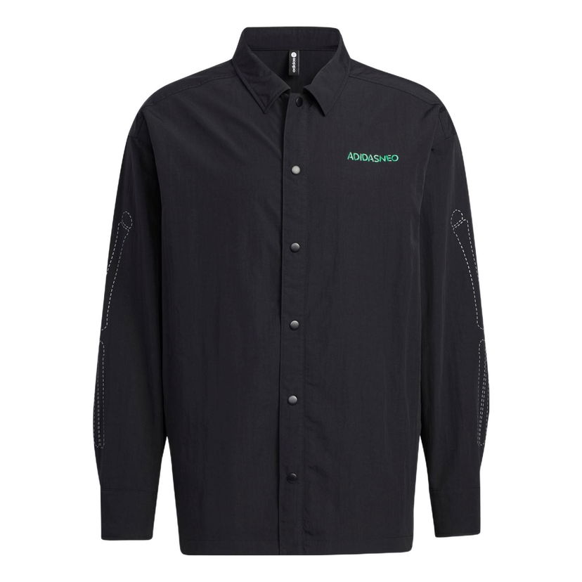 Skjorte adidas Originals JF Coaches Jacket Sort | HR8264