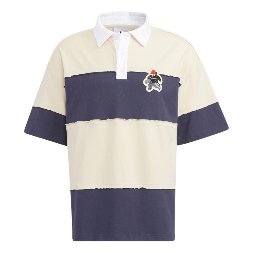 Polo skjorte adidas Originals CHARR Short Sleeve Polo Shirt Beige | HR3467