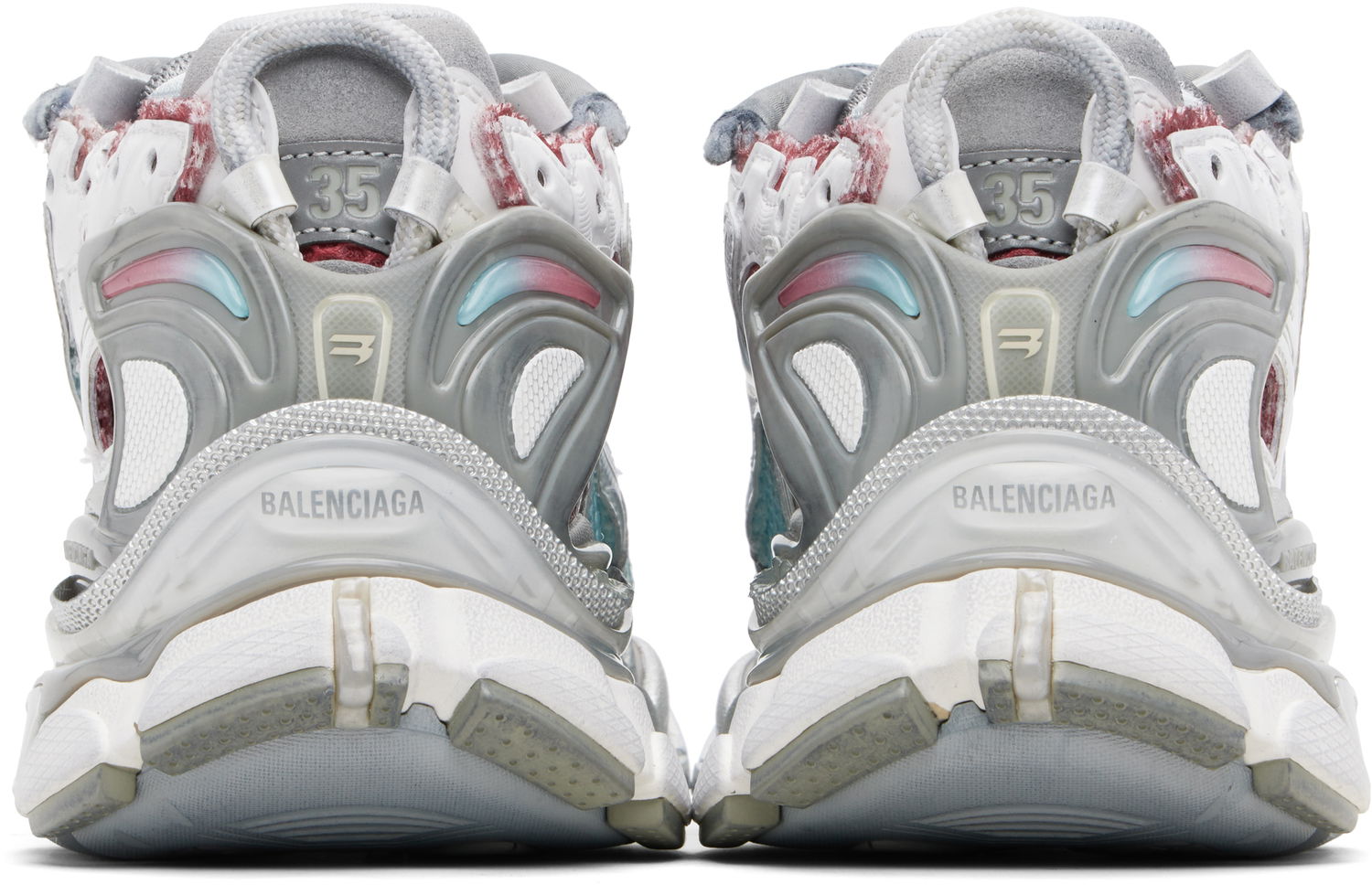 Sneakers og sko Balenciaga Balenciaga Runner Gradient Hvid | 772767 WRNGM, 1