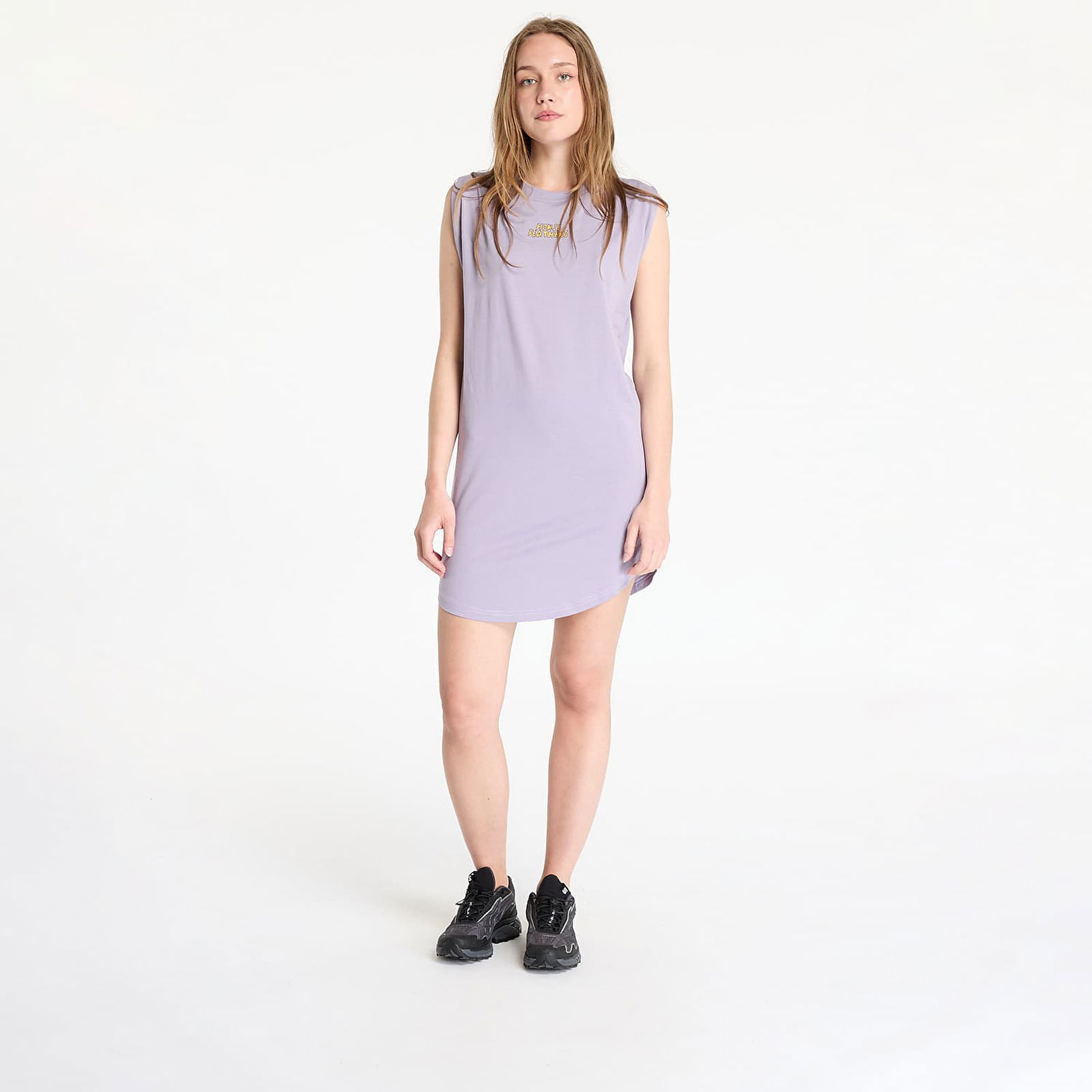 Kjole Horsefeathers Horsefeathers Leven Sleeveless T-Shirt Dress Lilla | SW935B, 0