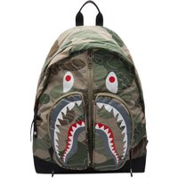 Rygsæk BAPE Layered Line Camo Shark Day Backpack Grøn | 001BAJ801002M-BGE, 1