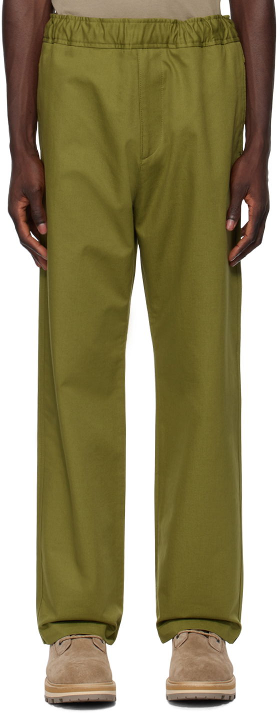 Bukser Moncler Patch Trousers Grøn | J10912A00018596KM, 0
