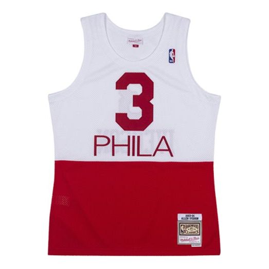 Jersey Mitchell & Ness Mitchell & Ness Philadelphia 76ers Allen Iverson Swingman Jersey Hvid | SMJYAC19165-P76WHRD03AIV, 0