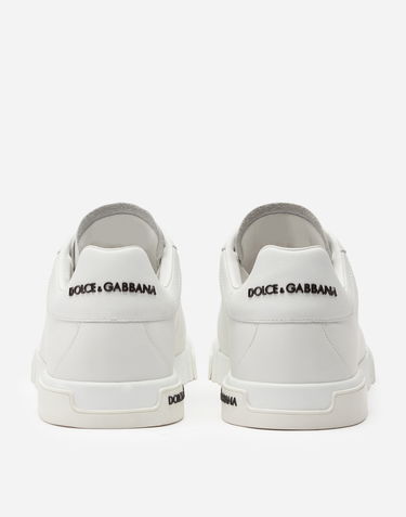 Sneakers og sko Dolce & Gabbana Portofino In Vitello Nappato Hvid | CS2213AA33580001, 2