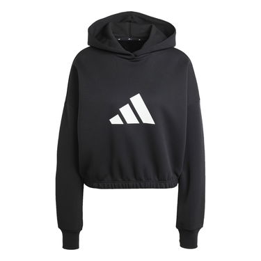 Sweatshirt adidas Performance Cropped Hoodie Sort | JE0136, 0